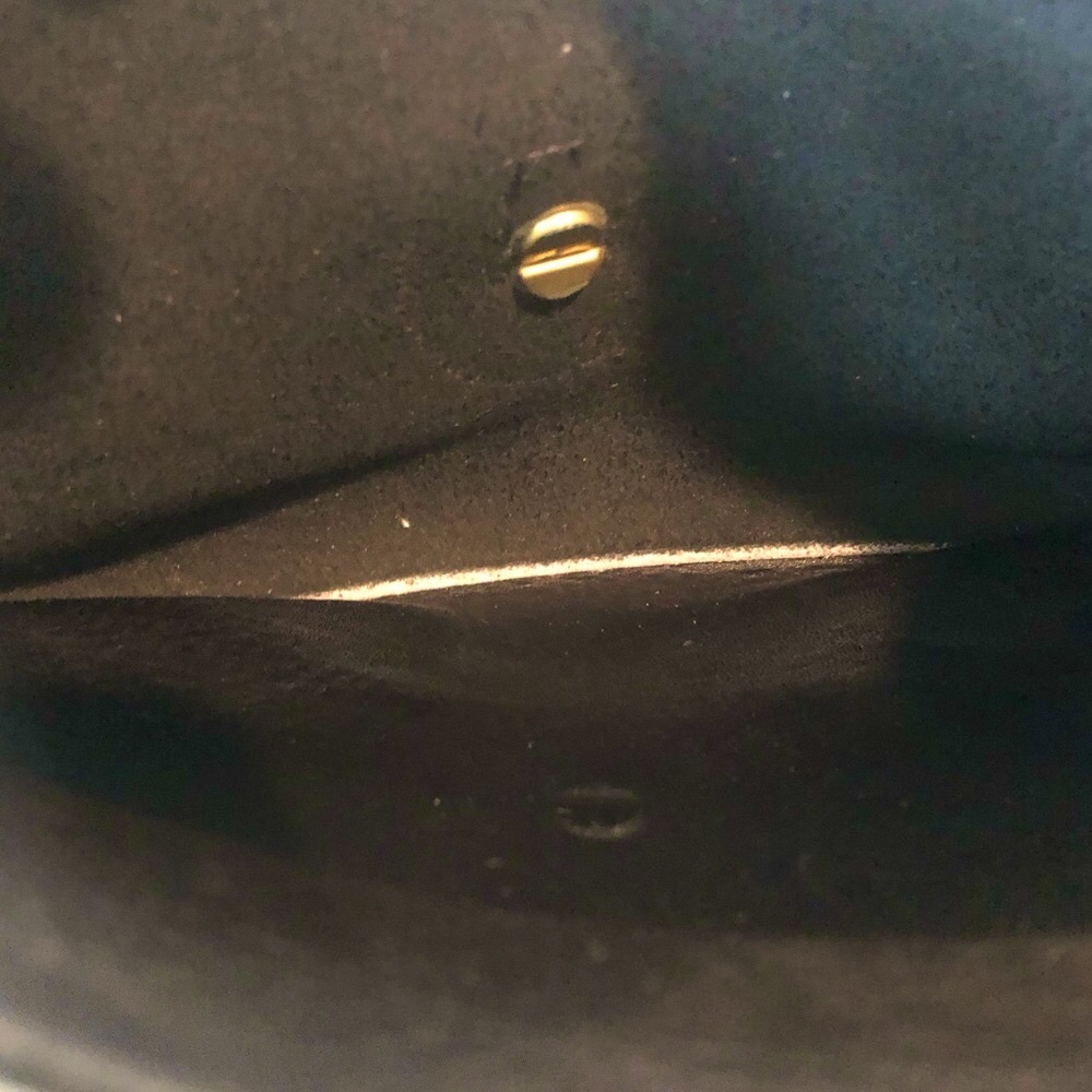 COACH WILLIS Navy Blue Glove Tanned Leather Shoulder Bag Vintage USA 9927 COA - Picture 13 of 17